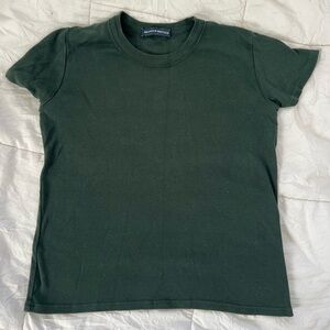 Green Brandy shirt full length